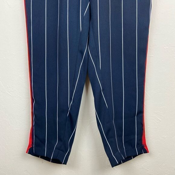 Anthropologie ett:twa Piped + Striped Navy Pant - Picture 5 of 8